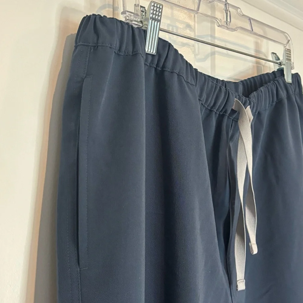 FIGS Pisco Basic Scrub Pants XL Short Dark Harbor Blue Gray